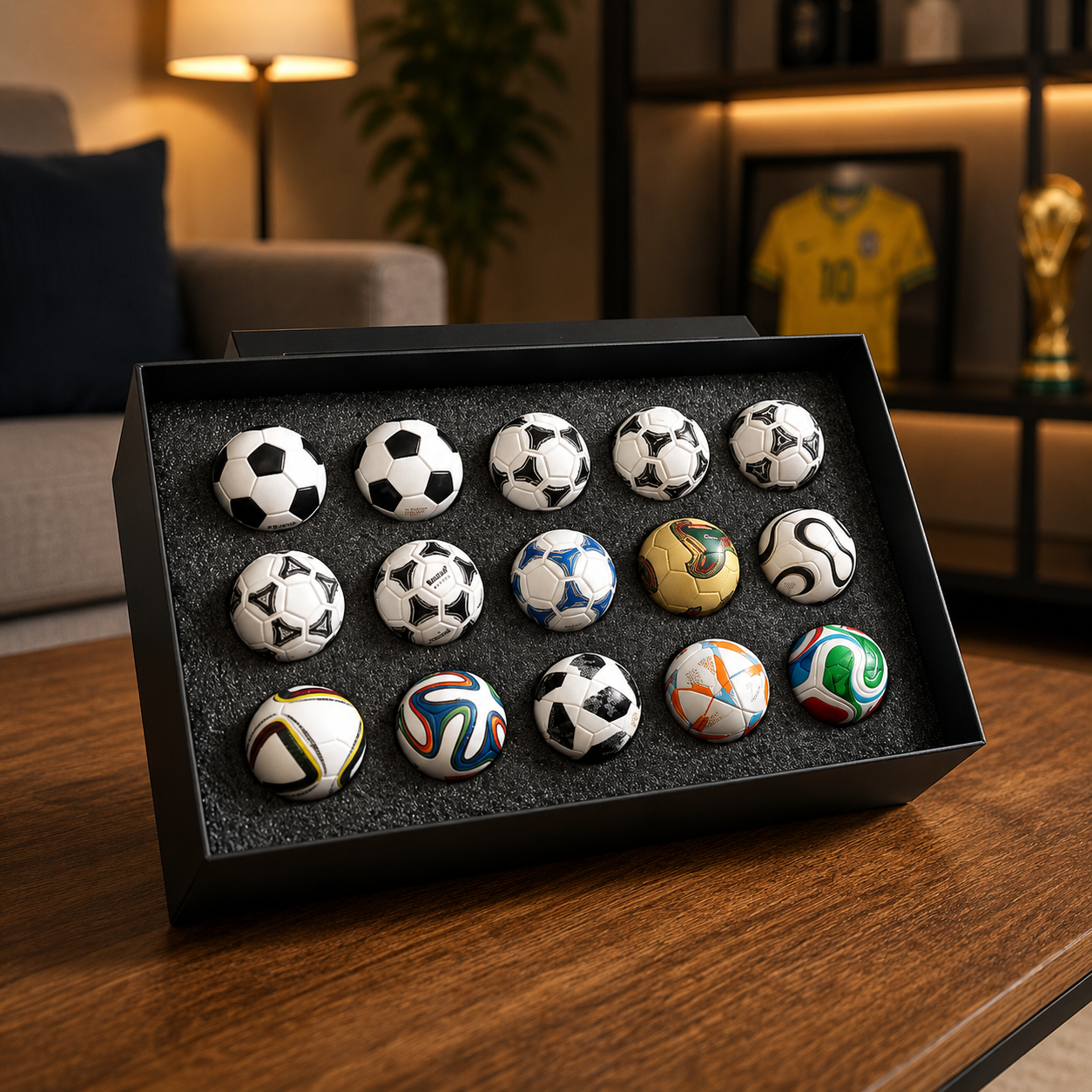 Coleção Histórica Mini Bolas Copa do Mundo