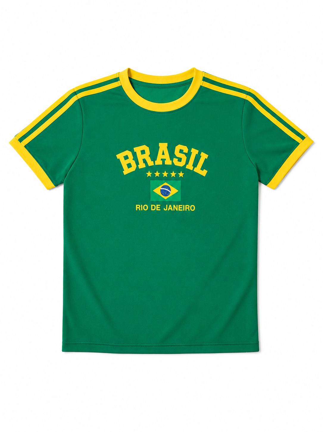 Camisa do Brasil estilo retrô