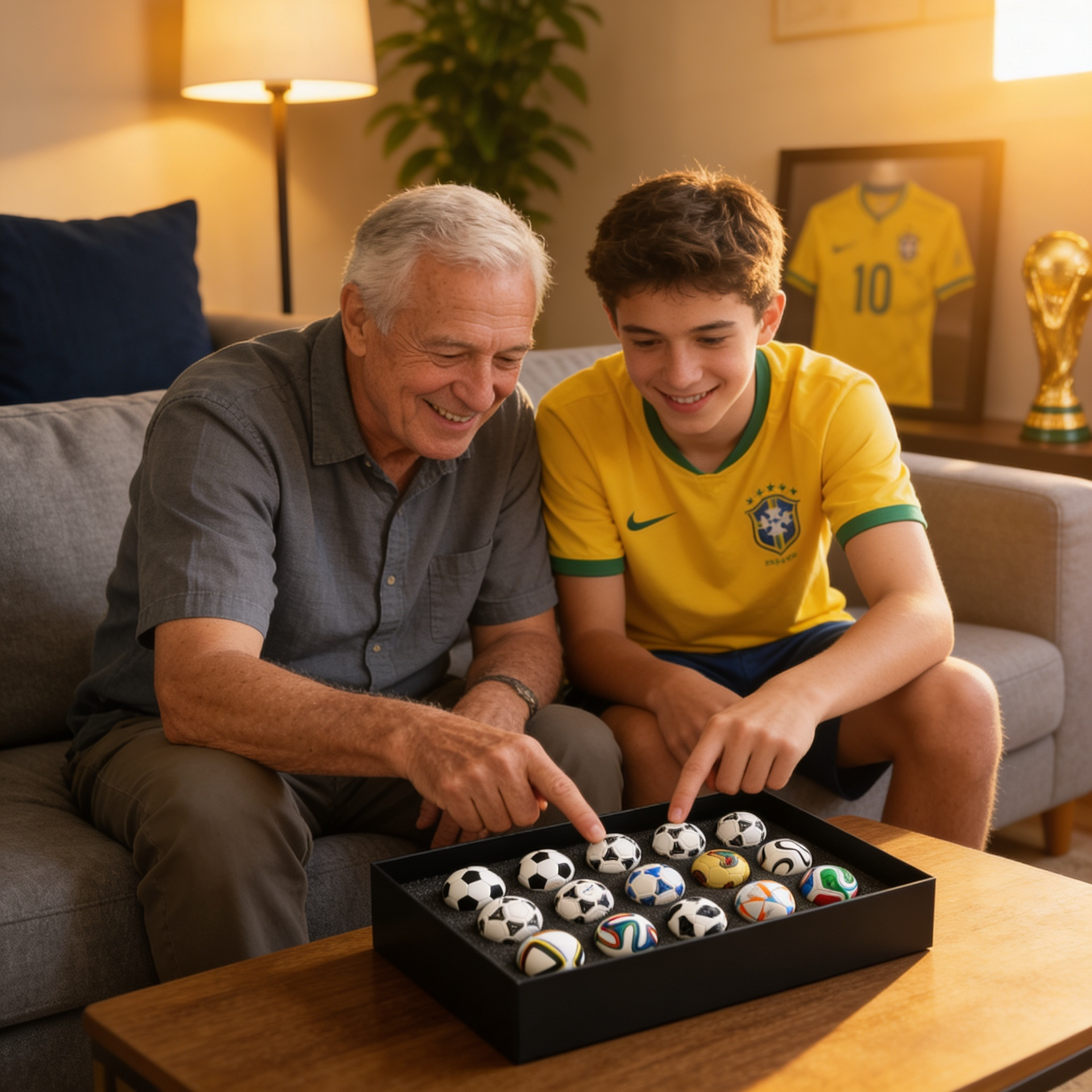 Coleção Histórica Mini Bolas Copa do Mundo