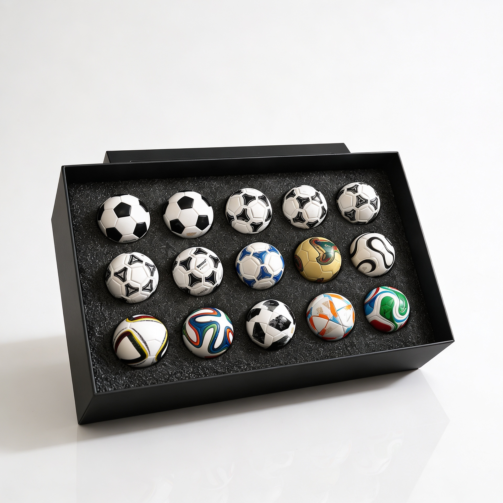 Coleção Histórica Mini Bolas Copa do Mundo