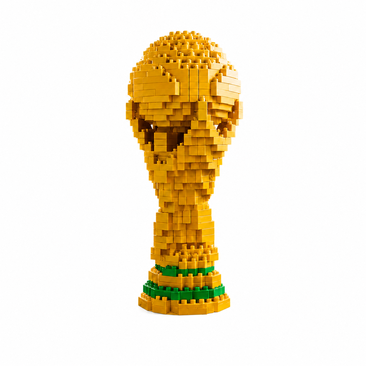 Troféu Copa do Mundo Pixel Art