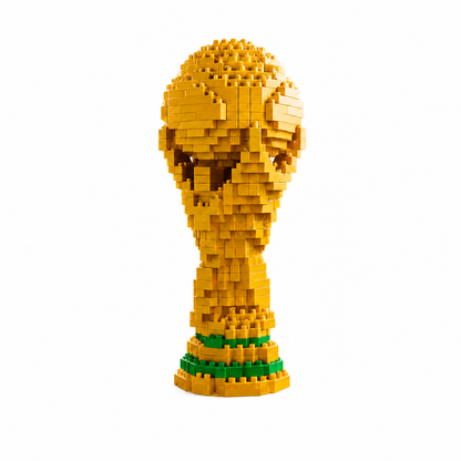 Troféu Copa do Mundo Pixel Art