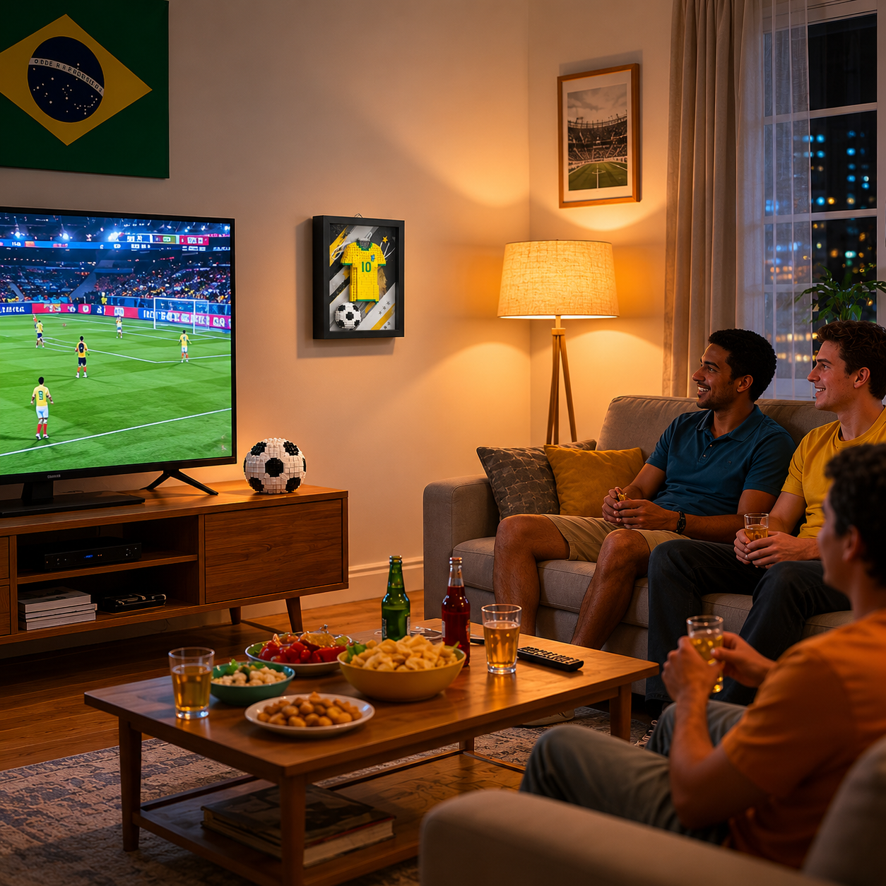 Quadro Pixel Camisa do Brasil