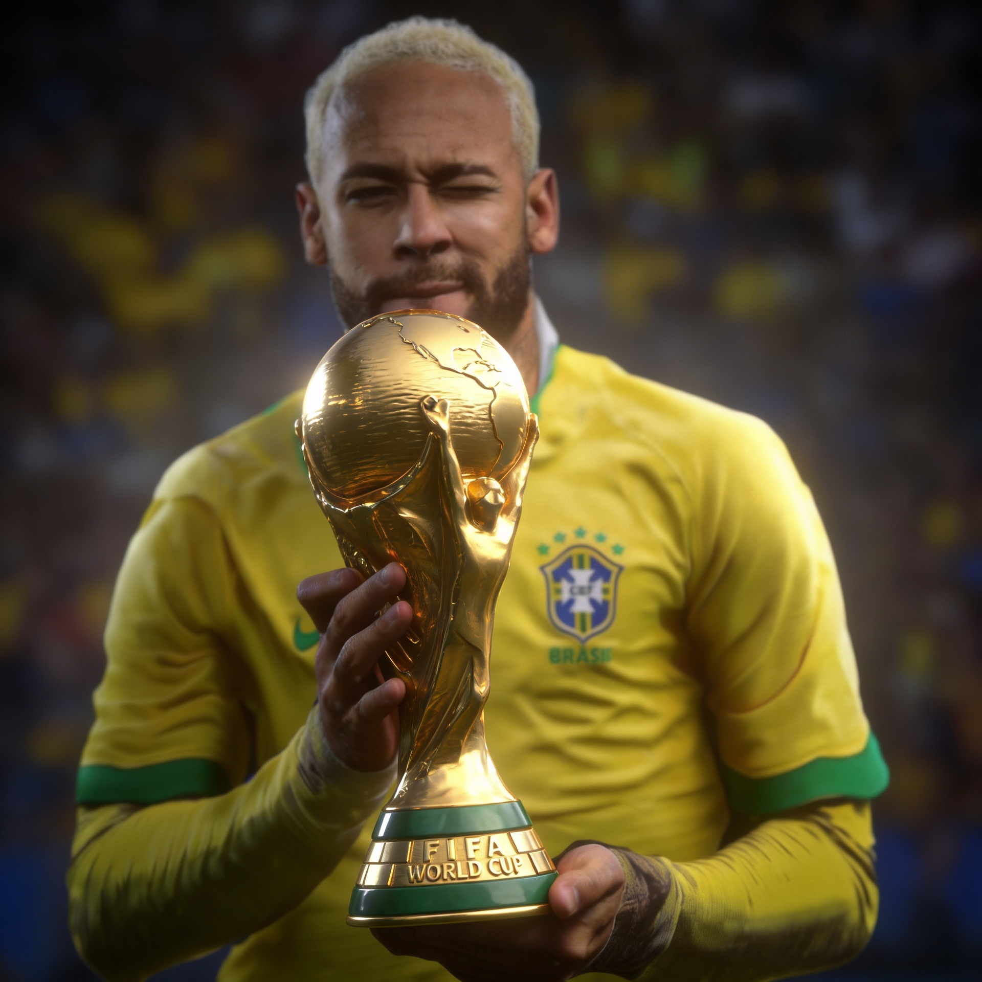 Taça Copa Do Mundo em Resina