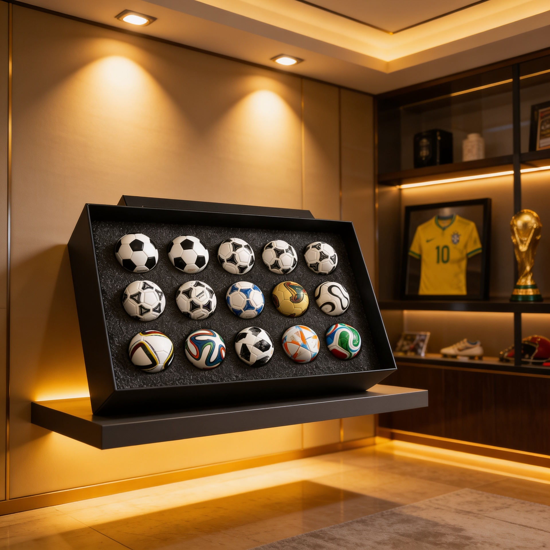 Coleção Histórica Mini Bolas Copa do Mundo