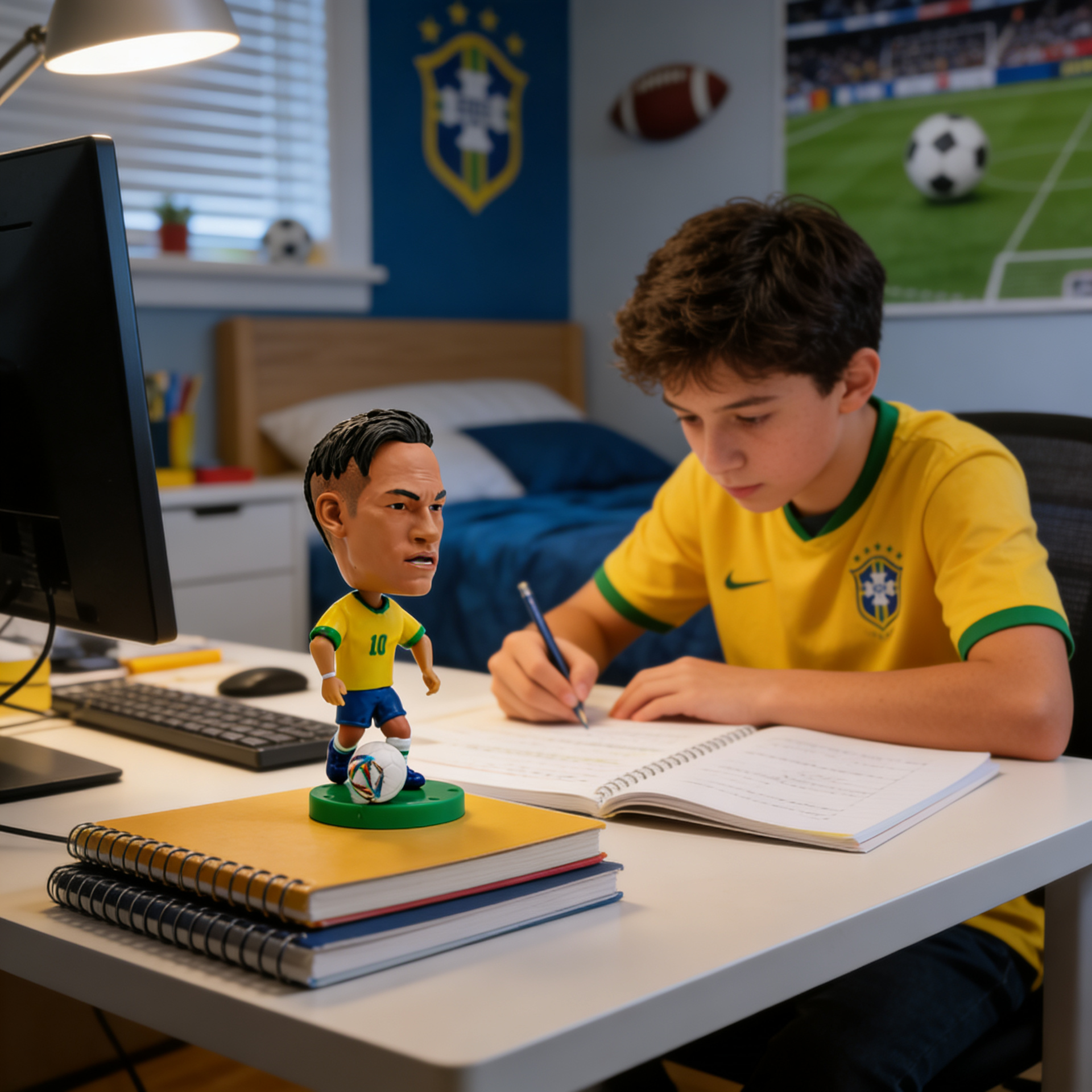 Boneco Caricatura Neymar Copa do Mundo